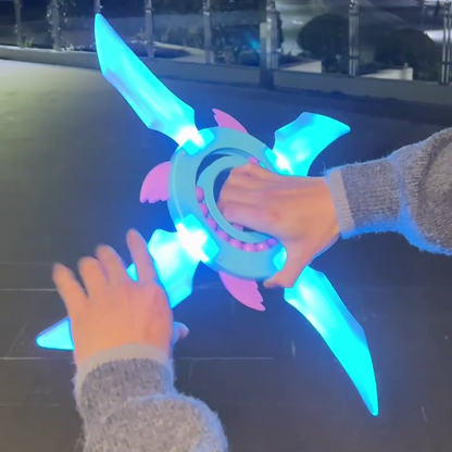 Espada LED Giratoria – Para Aventuras y Juegos Épicos